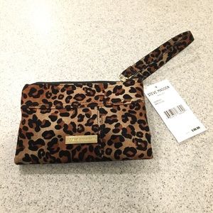 NWT Steve Madden Leopard Wallet